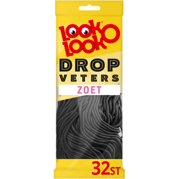 Look-O-Look Dropveters Vegan 25 stuks - JUMBO
