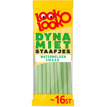 Look-O-Look Dynamietstaafjes Watermeloen 16 stuks - JUMBO