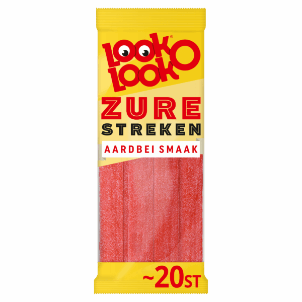 Look o Look Look-O-Look Zure Streken Aardbei - PLUS