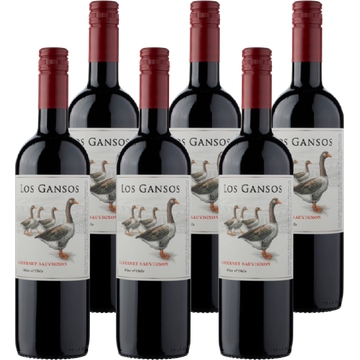 Los Gansos - Cabernet Sauvignon - 6 x 750 ML - zonder doos - JUMBO