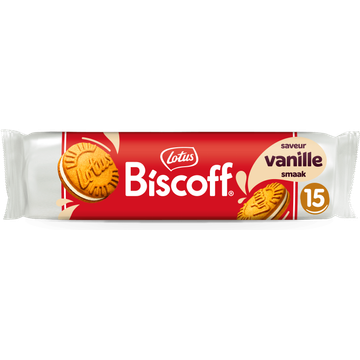 Lotus Biscoff speculoos koek sandwich vanille - JUMBO