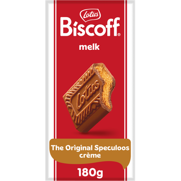 Lotus Biscoff speculoos melk chocoladereep speculoos vulling - JUMBO