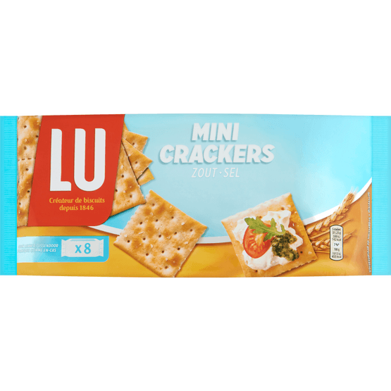 Lu Mini crackers zout - Dirk