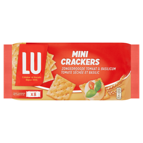 Lu Minicrackers tomaat & basilicum - Dirk