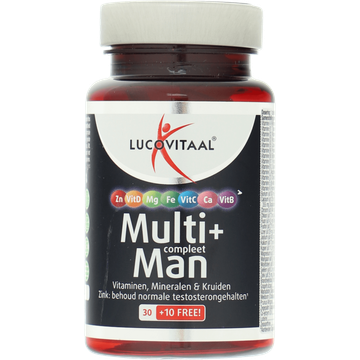 Lucovitaal Multivitaminen Compleet Man 40 tabletten - JUMBO