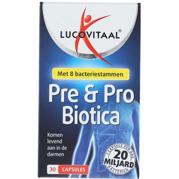Lucovitaal Pre & Probiotica 30 capsules - JUMBO