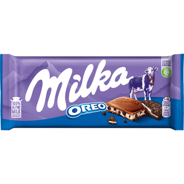 MILKA OREO Cookies and Creme Chocolade Tablet - JUMBO