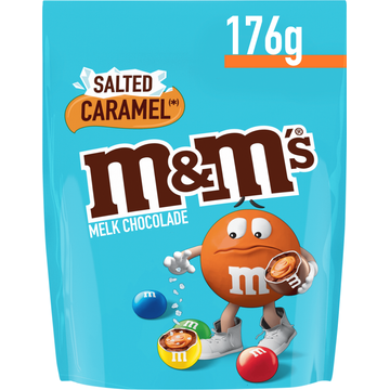 M&M'S Melk Chocolade Gezouten Karamel Snoepjes Zak Middel - JUMBO