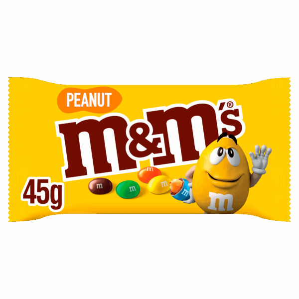 M&M'S Melk chocolade pinda snack single - PLUS