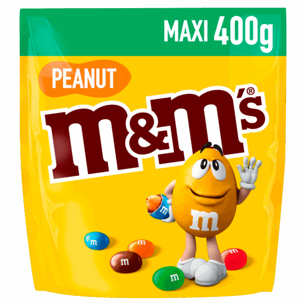 M&M'S Melk chocolade pinda snoepjes - PLUS