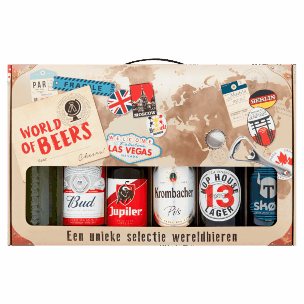 MULTI CADEAU World Of Beers Cadeau - PLUS