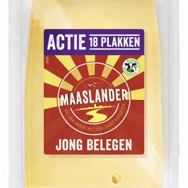 Maaslander Jong Belegen 50+ Plakken Voordeelverpakking - PLUS