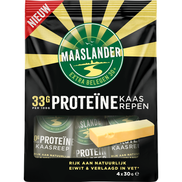 Maaslander Proteïne 30+ Kaas Reep - JUMBO