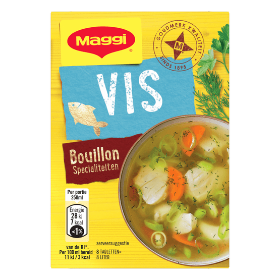 Maggi Bouillonblokjes vis - Dirk