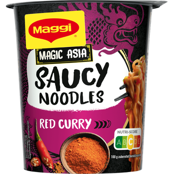 Maggi Magic Asia Saucy Noodles Red Curry - JUMBO