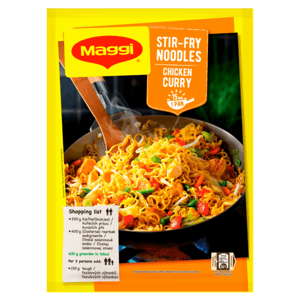 Maggi Roerbaknoedels Kip Kerrie - PLUS