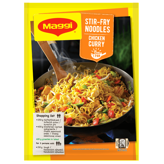Maggi Roerbaknoedels kip kerrie - Dirk