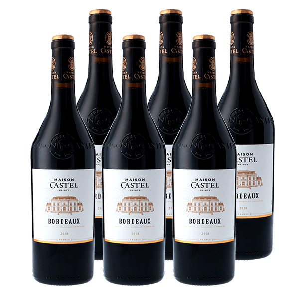 Maison Castel Bordeaux rouge AOC - PLUS