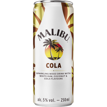 Malibu - Cola - 250ML - JUMBO
