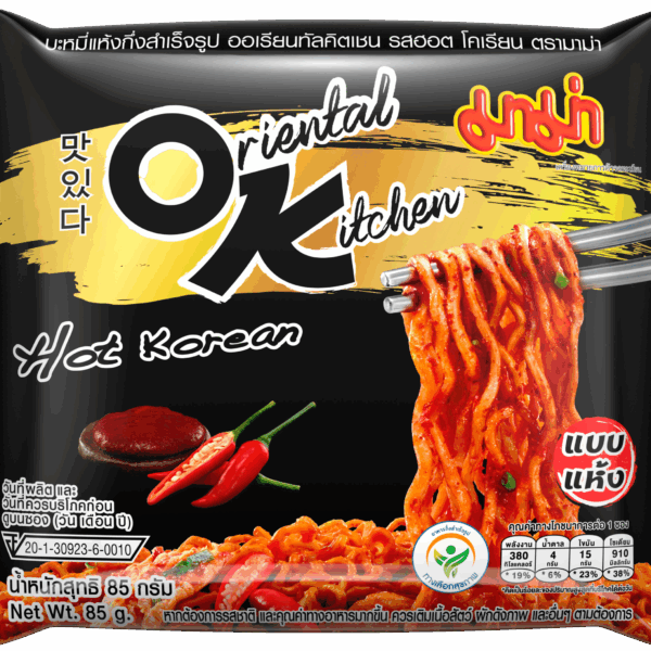 Mama Instant Noedels Hot Korean Flavour - PLUS