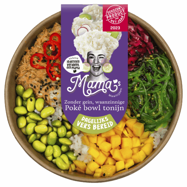Mama's Maaltijden Midi Poké bowl tonijn - PLUS