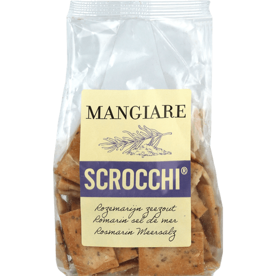 Mangiare Scrocchi rozemarijn zeezout - Dirk