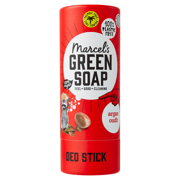 Marcel's Green Soap Deo stick Argan oudh - PLUS