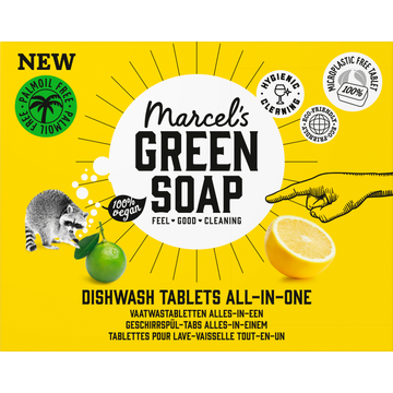 Marcel's Green Soap alles-in-één vaatwastabletten - JUMBO