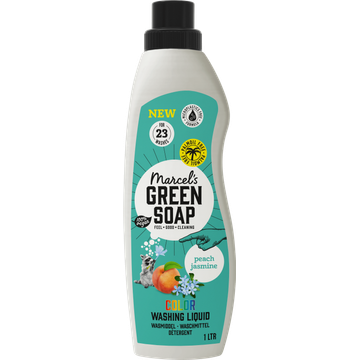 Marcel's Green Soap universeel wasmiddel Perzik & Jasmijn - JUMBO