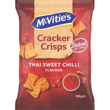 McVitie's Cracker Crisps Thai Sweet Chilli Flavour - JUMBO