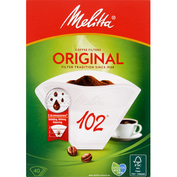 Melitta Filterzakjes Original 102 - JUMBO