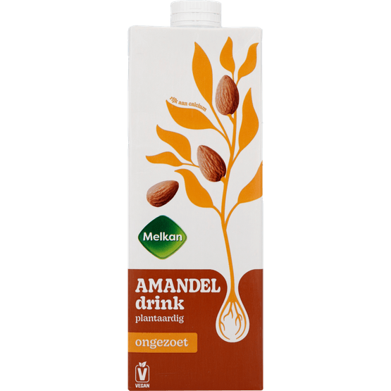Melkan Drink amandel ongezoet - Dirk