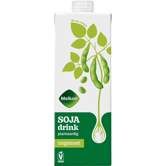 Melkan Drink soja ongezoet - Dirk