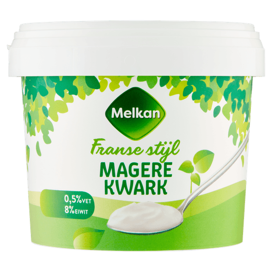 Melkan Franse kwark mager - Dirk