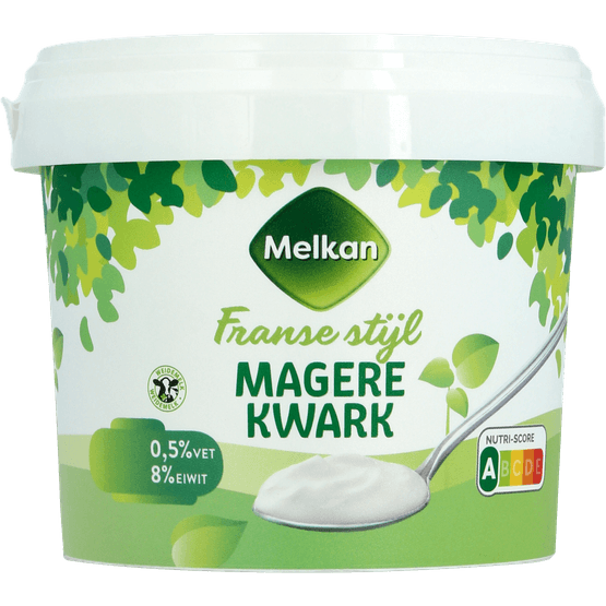 Melkan Franse kwark mager - Dirk