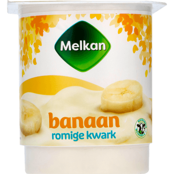Melkan Halfvolle kwark banaan - Dirk
