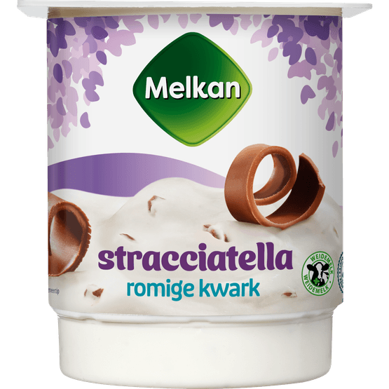 Melkan Halfvolle kwark stracciatella - Dirk