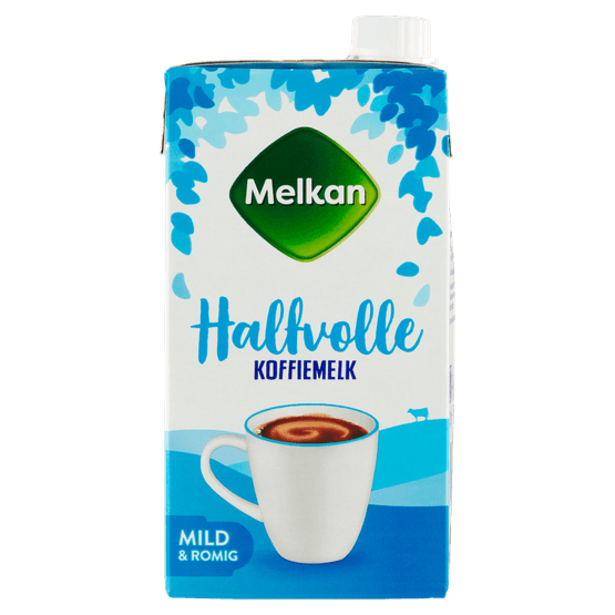 Melkan Koffiemelk halfvol - Dirk