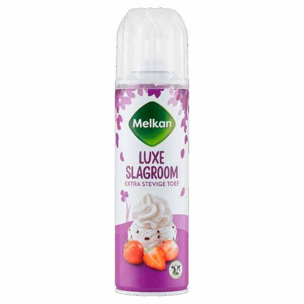 Melkan Luxe slagroom in spuitroom - PLUS