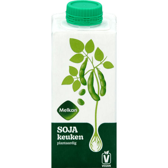 Melkan Plantaardige kookroom soja - Dirk