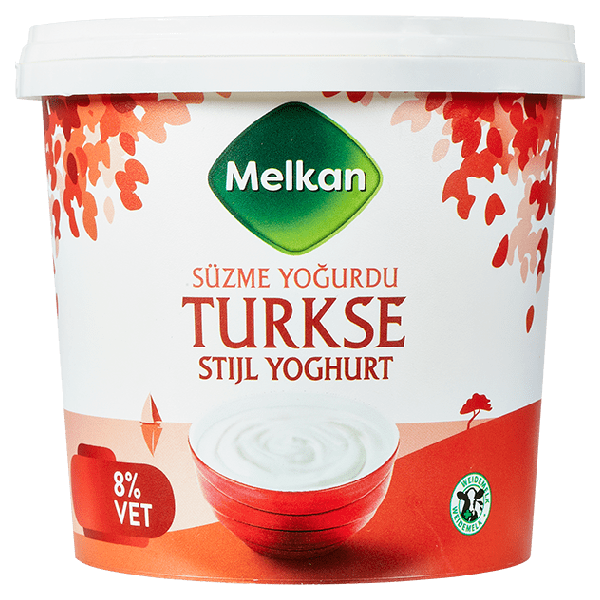 Melkan Turkse stijl yoghurt 8% vet - PLUS