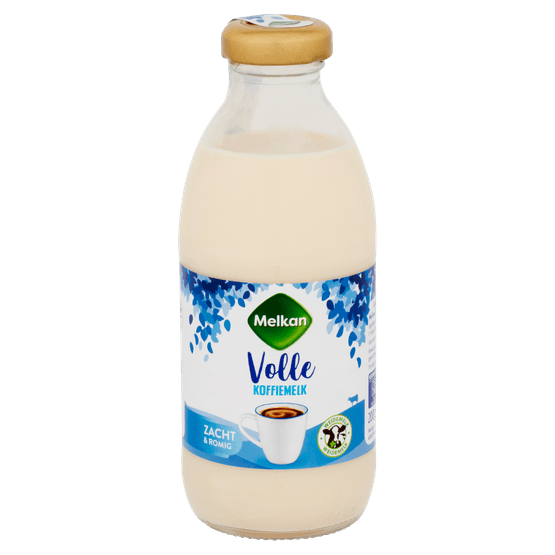 Melkan Volle koffiemelk weidemelk - Dirk