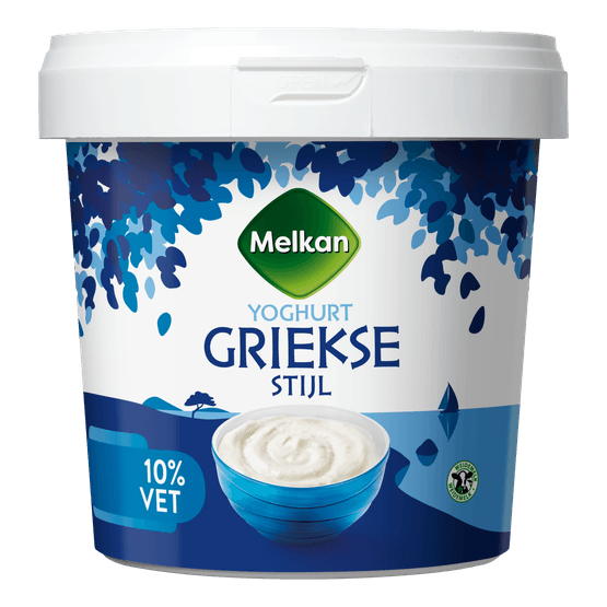 Melkan Yoghurt griekse stijl 10% vet - Dirk