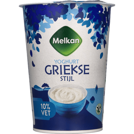 Melkan Yoghurt griekse stijl 10% vet - Dirk