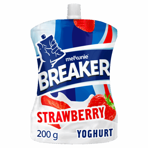 Melkunie Breaker Aardbei Yoghurt - PLUS