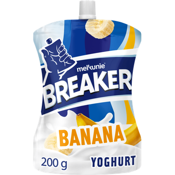 Melkunie Breaker Originals Banana Yoghurt - JUMBO