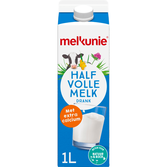 Melkunie Halfvolle melk drank extra calcium - Dirk