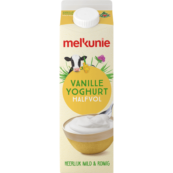 Melkunie Halfvolle vanille yoghurt - Dirk