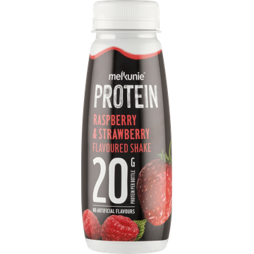 Melkunie Protein Raspberry & Strawberry Flavoured Shake - JUMBO