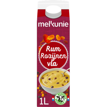 Melkunie Rum Rozijnen Vla met Zachte Rozijnen - JUMBO